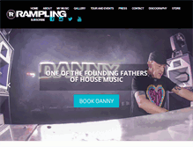 Tablet Screenshot of dannyrampling.com